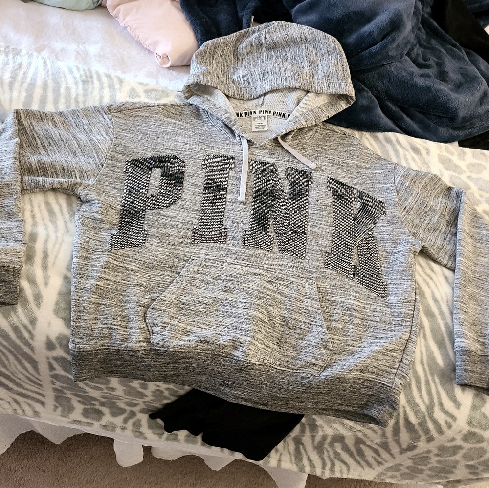 VS PINK bling hoodie